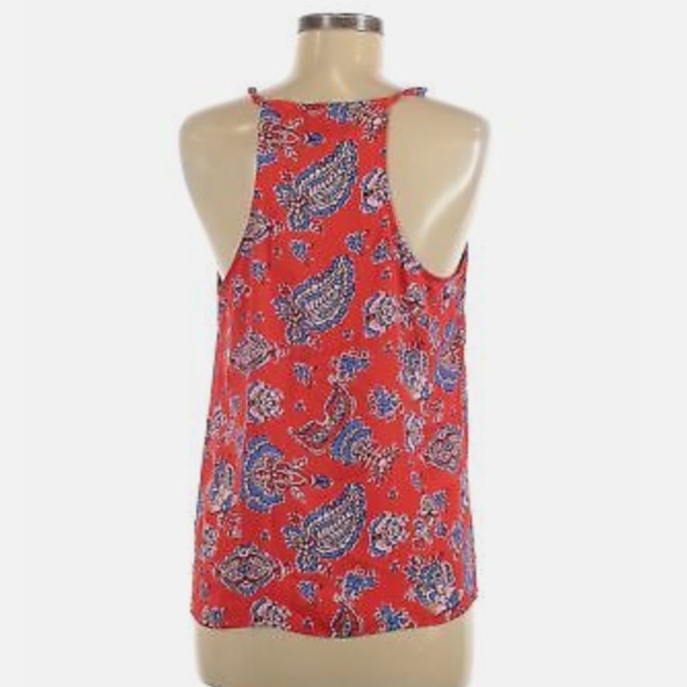 Razorback Colorful Chiffon Tank Top - Picture 3 of 6